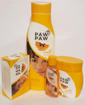 Paw Paw Papaya Body Care Set – Lotion, Cream, Oil & Soap (4-Piece Set)