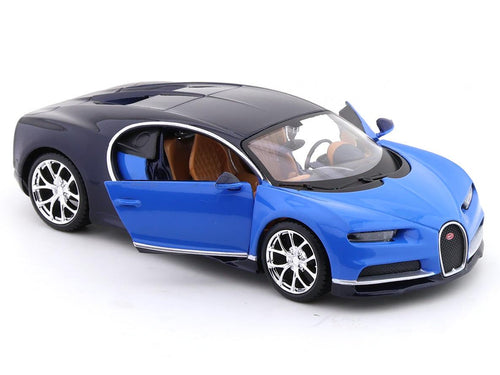 Bugatti Chiron, Blue - Maisto 31514BU - 1/24 Scale Diecast Model Toy Car