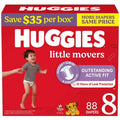 Pampers Easy Ups Training Underwear Size 8, 4T-5T (Training Pants)