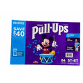 Huggies Pull-Ups Training Pants for Boys, Size 5T–6T (46–60 lbs), 84 Count – Disney Mickey Mouse