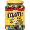 M&Ms Peanut Chocolate Candy Pantry Size Jar 62 Oz. (Pack Of 6) A1