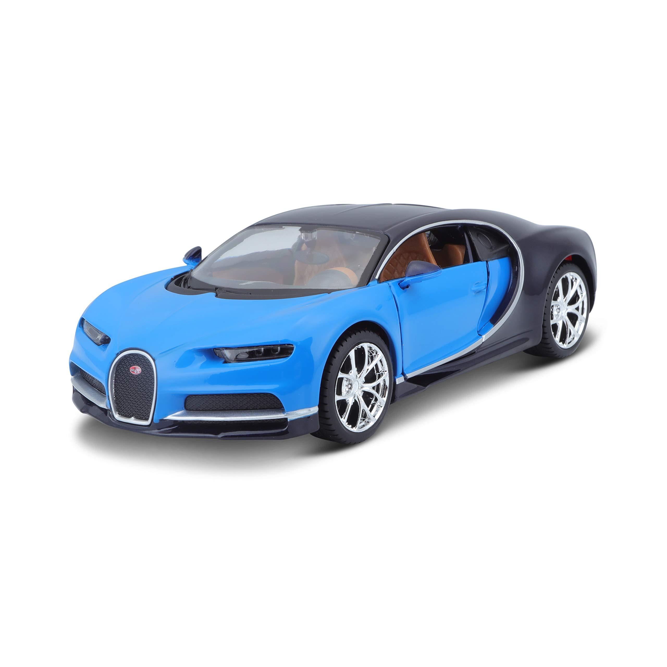 Bugatti Chiron, Blue - Maisto 31514BU - 1/24 Scale Diecast Model Toy Car