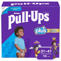 Huggies Pull-Ups Plus Training Pants, Unisex, 3T-4T (116 Count)